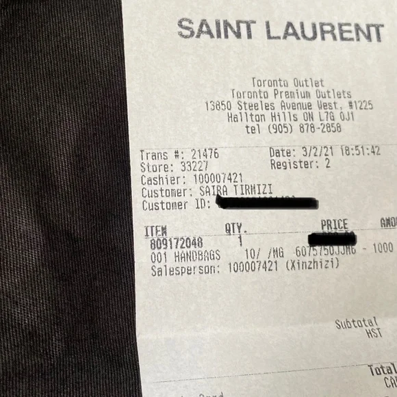 **AUTHENTIC YSL HANDBAG** - Picture 16 of 16